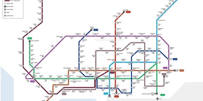 সেন্জ়েং mtr মানচিত্র
